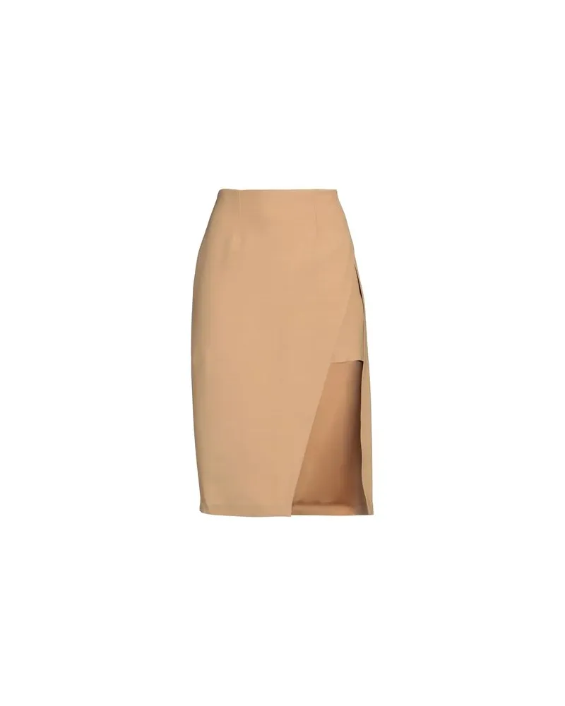 Elisabetta Franchi HOSEN & RÖCKE - Midi-Röckeauf YOOX.COM Sand