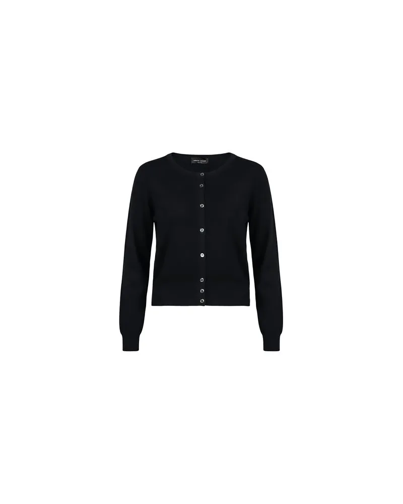 Roberto Collina STRICKWAREN - Strickjackenauf YOOX.COM Schwarz