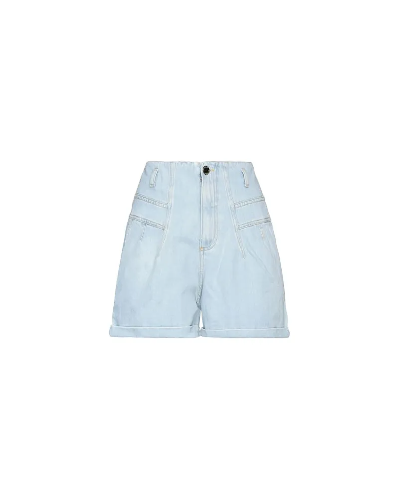Pinko HOSEN & RÖCKE - Jeansshortsauf YOOX.COM Blau