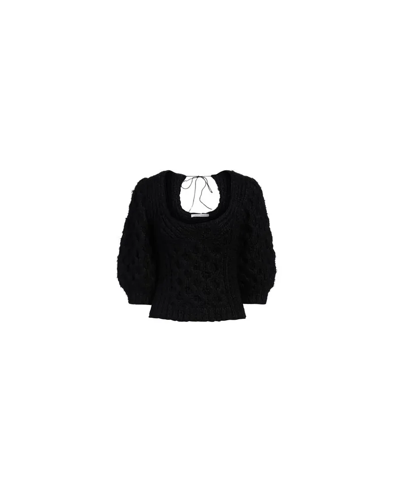 Cecilie Bahnsen STRICKWAREN - Pulloverauf YOOX.COM Schwarz