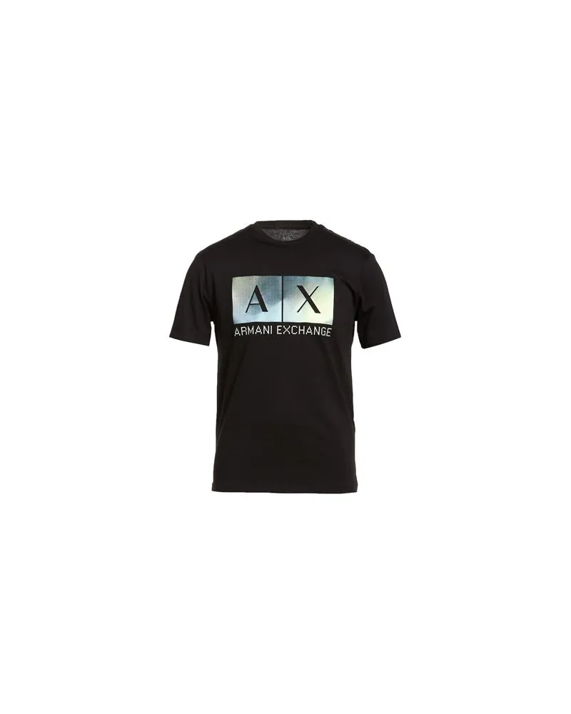 Armani Exchange TOPS - T-shirtsauf YOOX.COM Schwarz