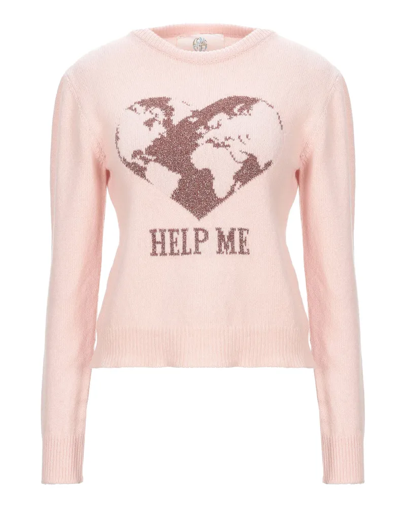 Alberta Ferretti Pullover Hellrosa