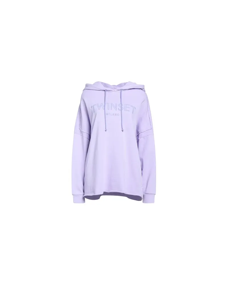 Twin-Set TOPS - Sweatshirtsauf YOOX.COM Lila