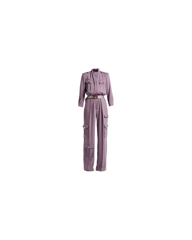 Elisabetta Franchi OVERALLS - Jumpsuitsauf YOOX.COM Malve