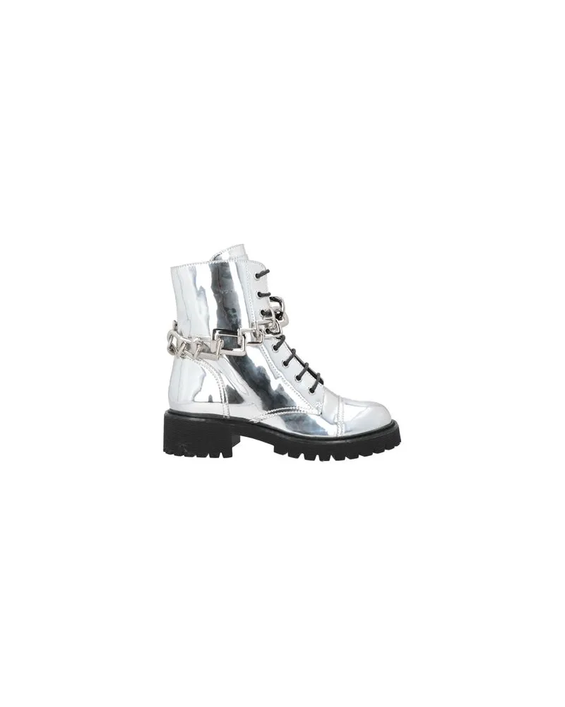 Giuseppe Zanotti SCHUHE - Stiefelettenauf YOOX.COM Silber