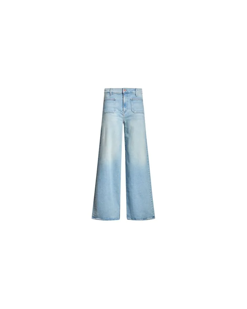 Mother HOSEN & RÖCKE - Jeanshosenauf YOOX.COM Blau