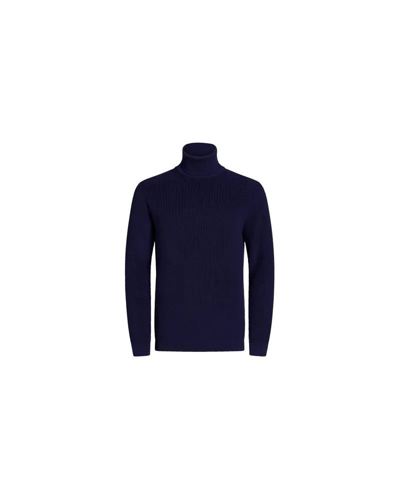 cinque STRICKWAREN - Rollkragenpulloverauf YOOX.COM Marineblau