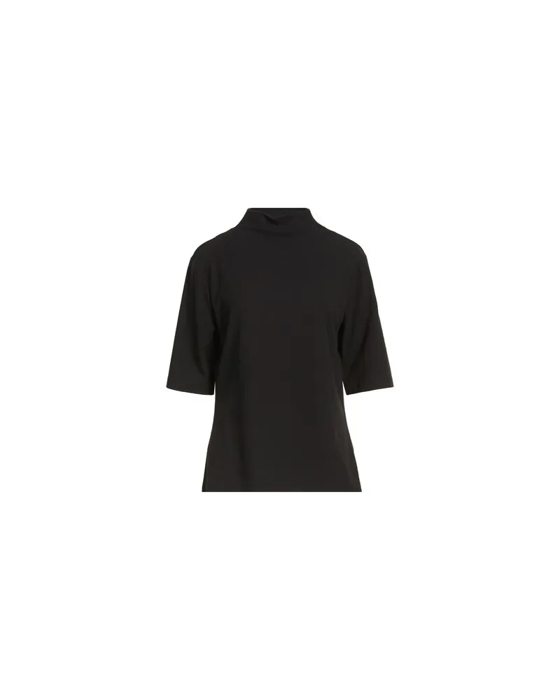 The North Face W S MOCK NECK SLIM TEE  - TOPS - T-shirtsauf YOOX.COM Schwarz