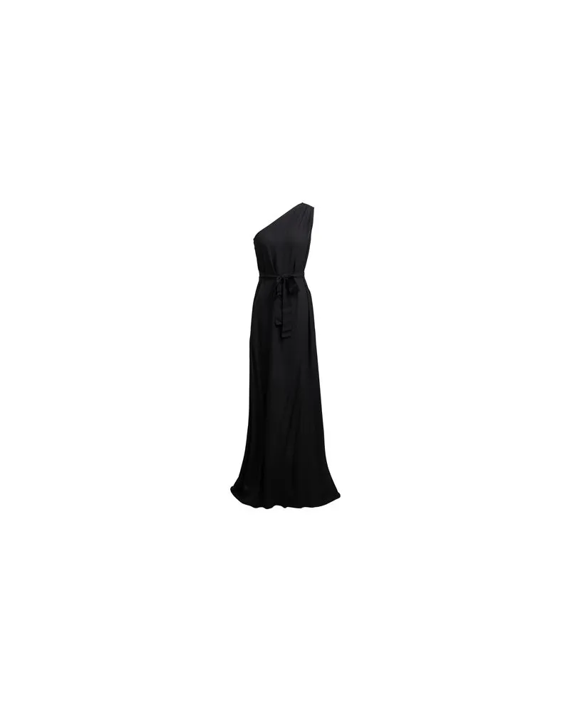 Icona By Kaos KLEIDER - Maxi-Kleiderauf YOOX.COM Schwarz