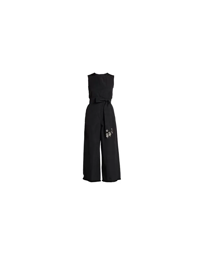 Max Mara OVERALLS - Jumpsuitsauf YOOX.COM Schwarz