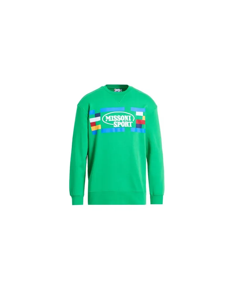 Missoni SPORT - TOPS - Sweatshirtsauf YOOX.COM Grün