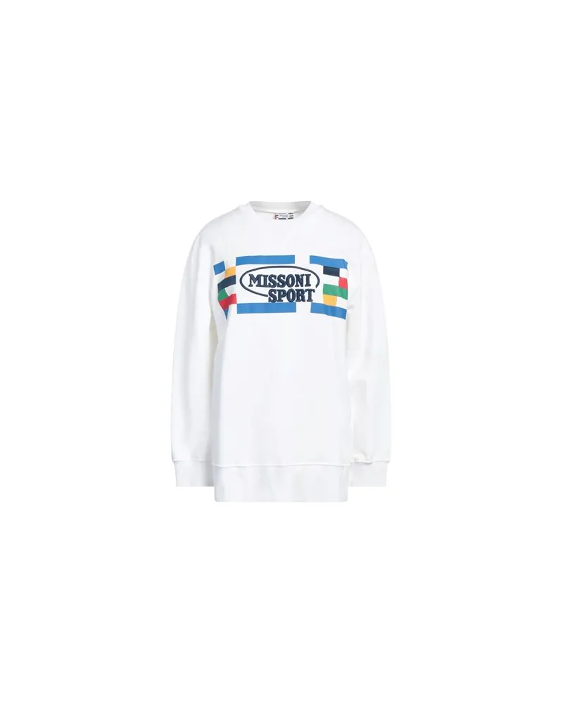 Missoni SPORT - TOPS - Sweatshirtsauf YOOX.COM Weiß