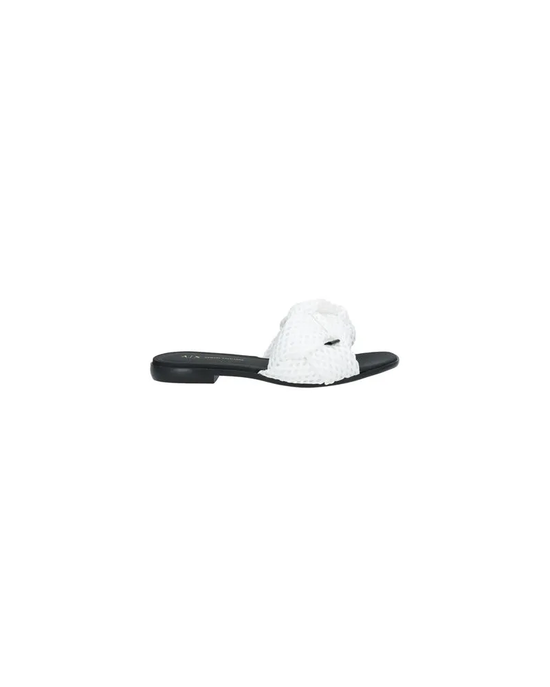 Armani Exchange SCHUHE - Sandalenauf YOOX.COM Weiß