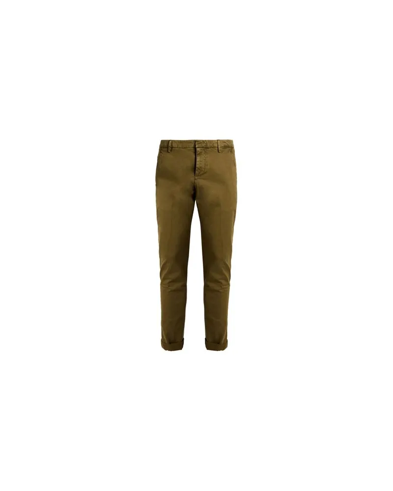 Dondup HOSEN & RÖCKE - Hosenauf YOOX.COM Militärgrün