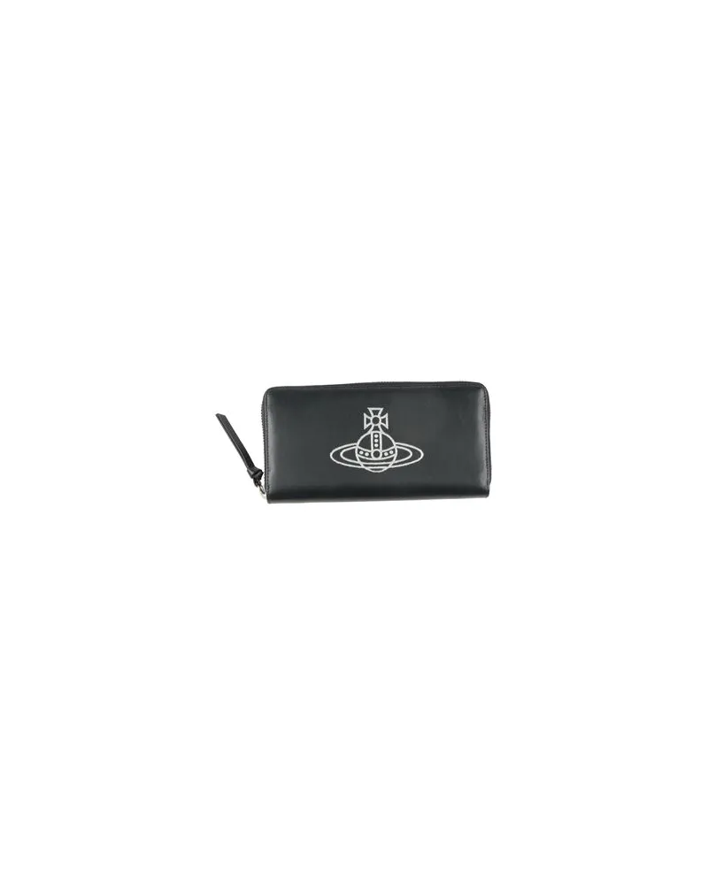 Vivienne Westwood Kleinlederwaren - Brieftaschenauf YOOX.COM Schwarz