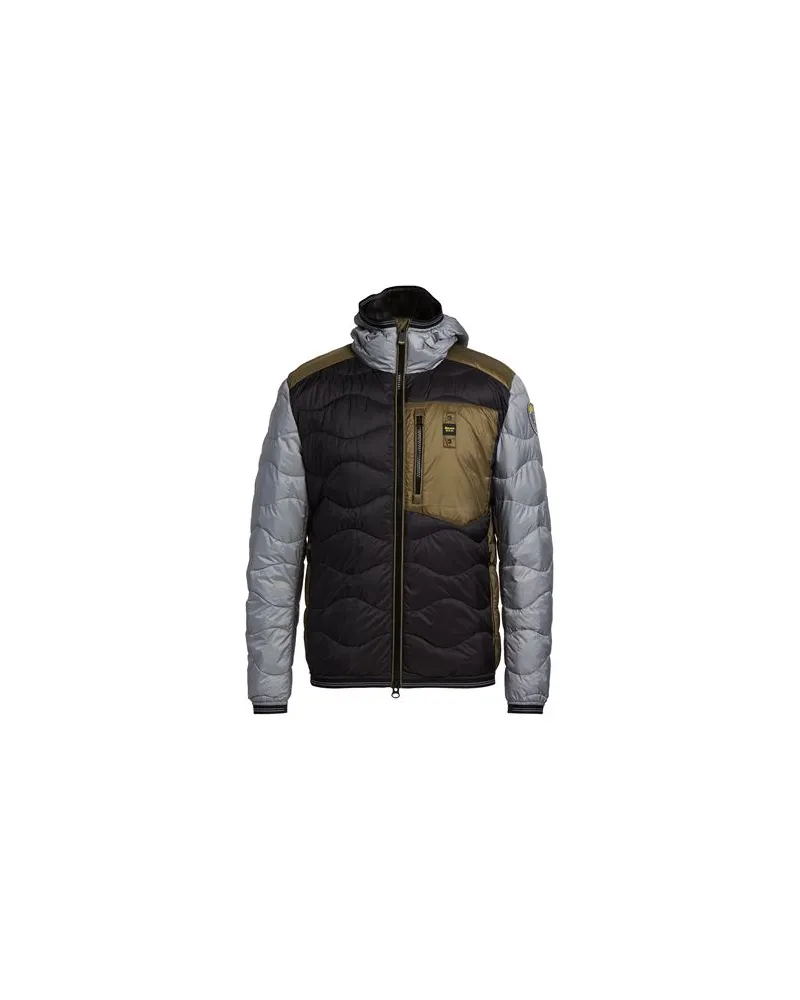Blauer JACKEN & MÄNTEL - Pufferjacken & Daunenjackenauf YOOX.COM Schwarz