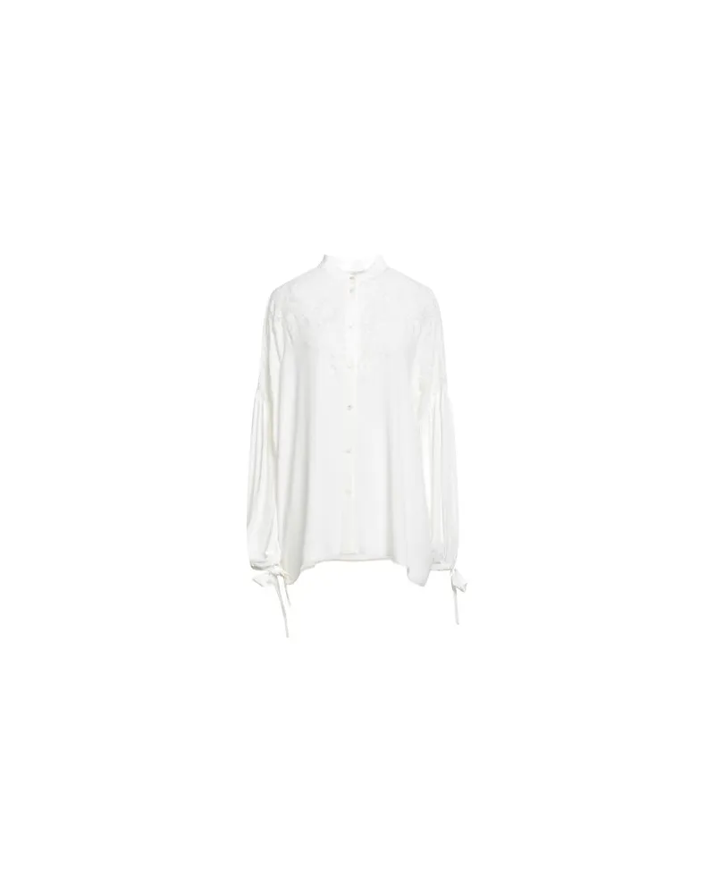 Ermanno Scervino TOPS - Hemdenauf YOOX.COM Weiß