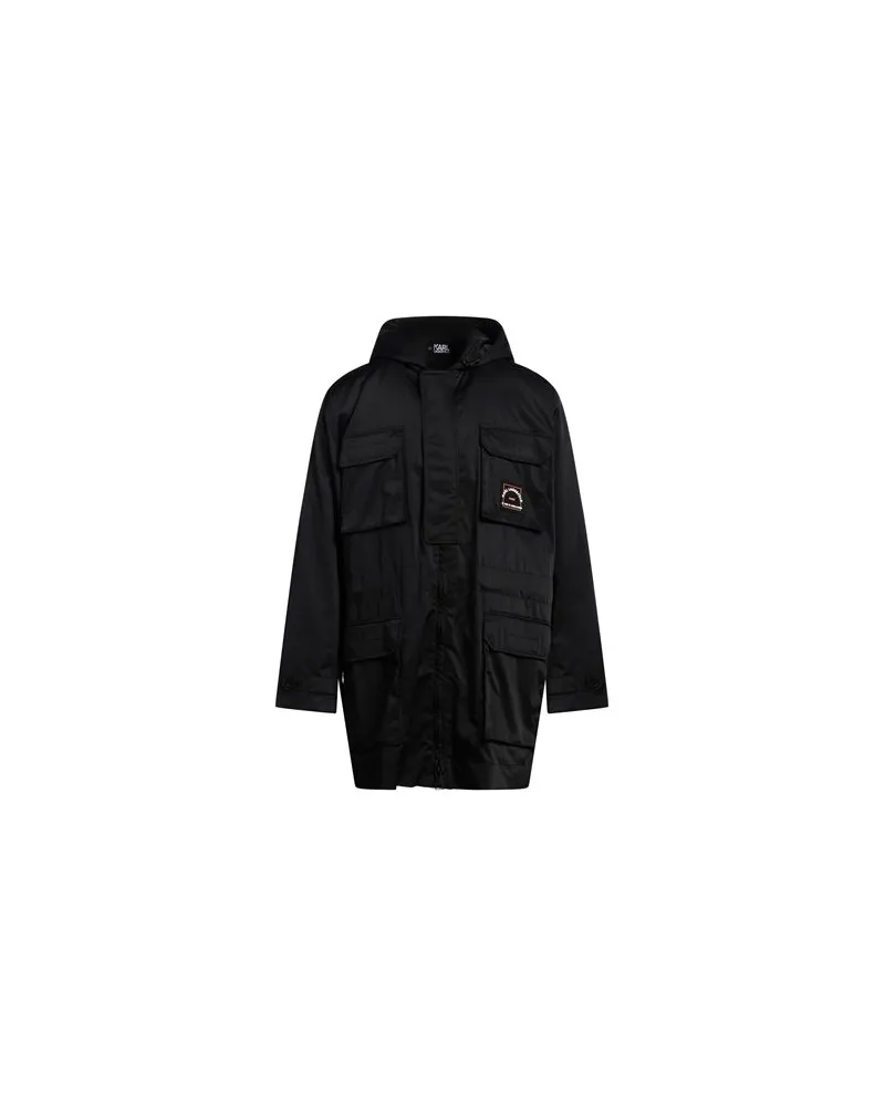 Karl Lagerfeld JACKEN & MÄNTEL - Jacken, Mäntel & Trenchcoatsauf YOOX.COM Schwarz
