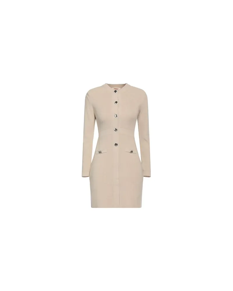 KONTATTO KLEIDER - Mini-Kleiderauf YOOX.COM Beige