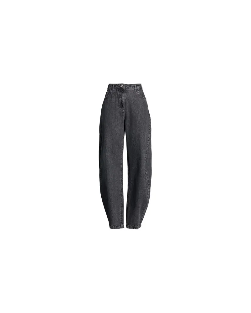 Patrizia Pepe HOSEN & RÖCKE - Jeanshosenauf YOOX.COM Schwarz