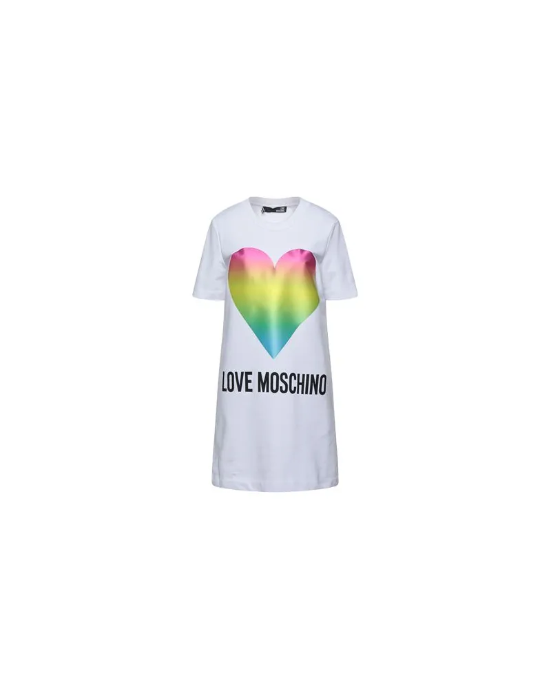 Moschino KLEIDER - Mini-Kleiderauf YOOX.COM Weiß