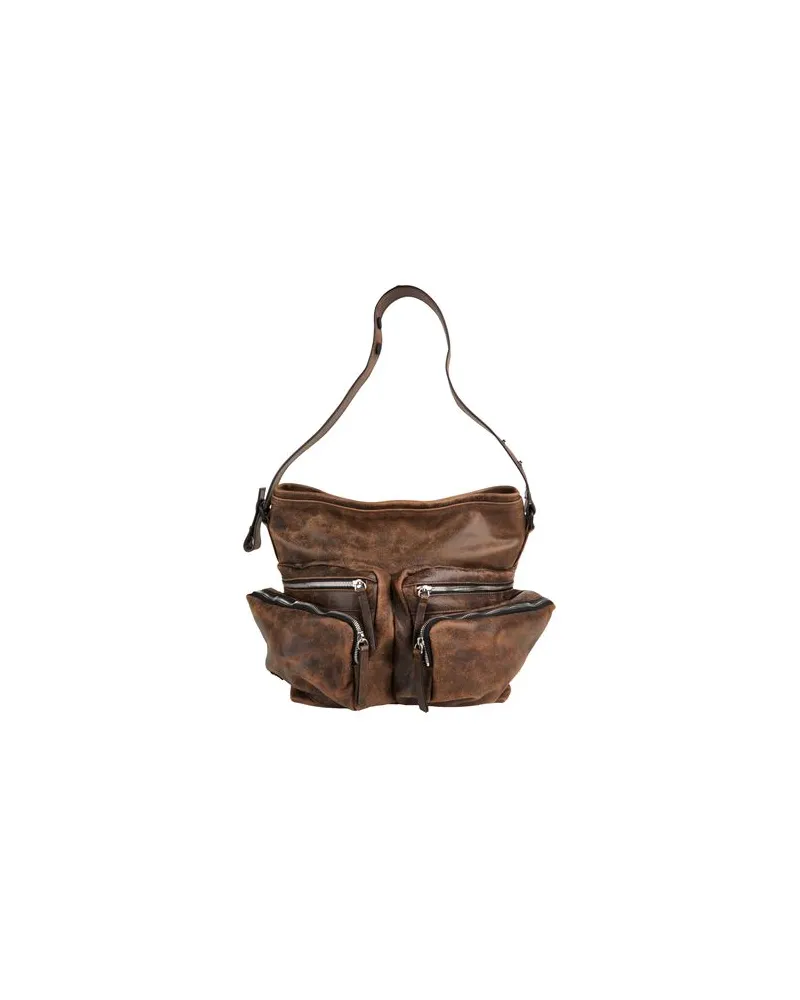 Vic Matié TASCHEN - Schultertaschenauf YOOX.COM Braun