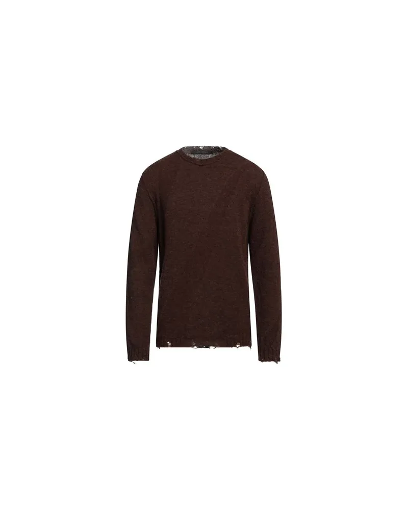 Messagerie PATRIZIO PISCAGLIA - STRICKWAREN - Pulloverauf YOOX.COM Schokobraun