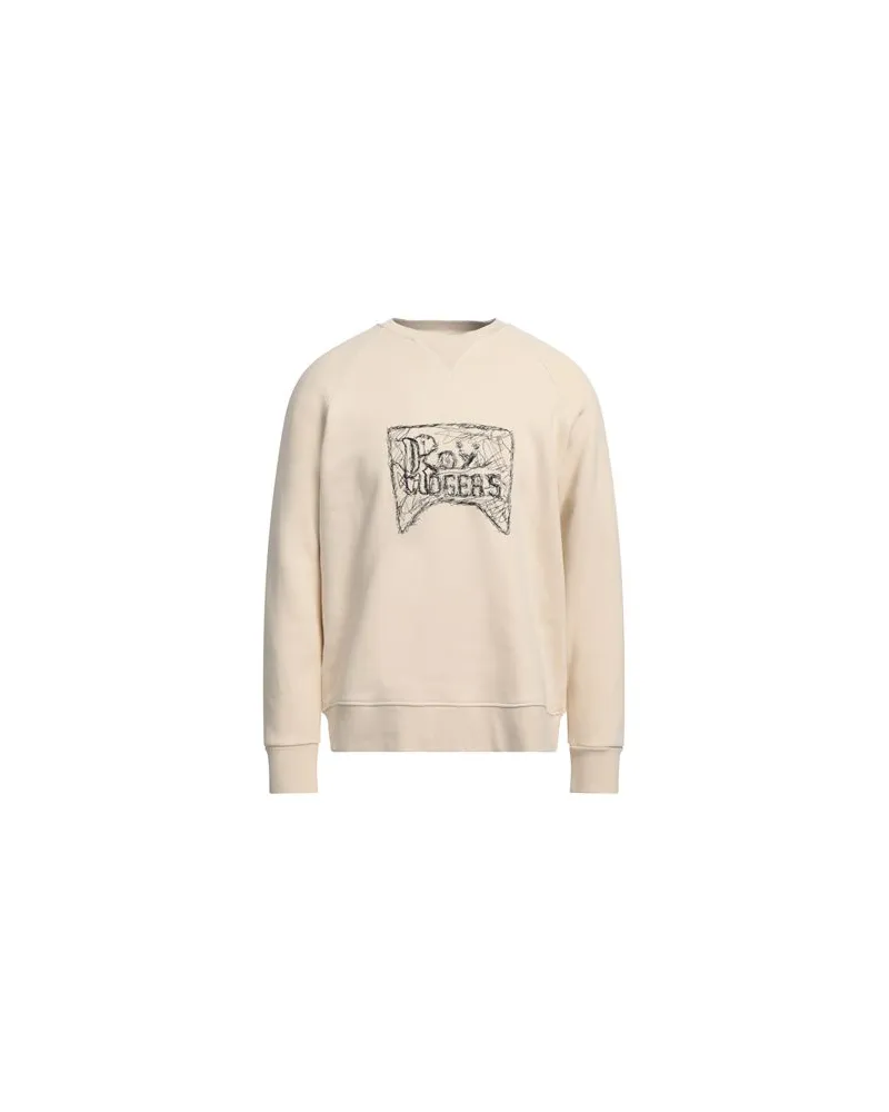 Roy Roger's TOPS - Sweatshirtsauf YOOX.COM Cremeweiß
