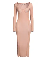 Patrizia Pepe Midi-Kleid Sand