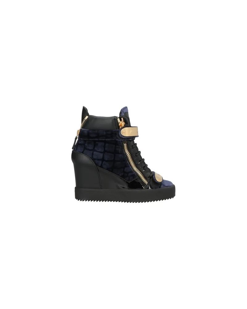 Giuseppe Zanotti SCHUHE - Sneakersauf YOOX.COM Nachtblau
