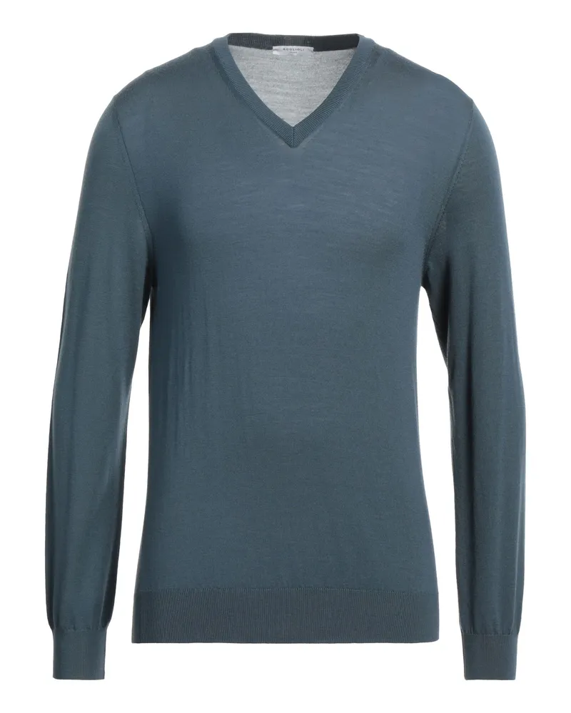 Boglioli Pullover Taubenblau