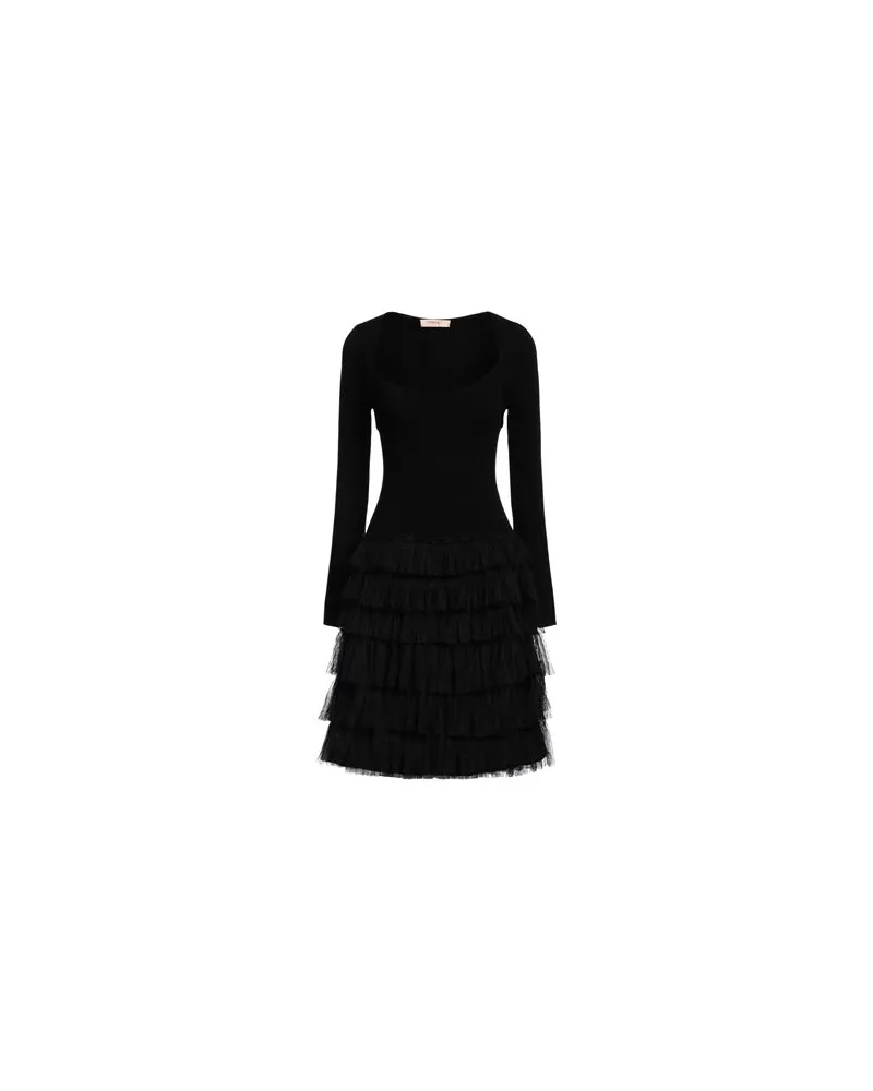 Twin-Set KLEIDER - Mini-Kleiderauf YOOX.COM Schwarz