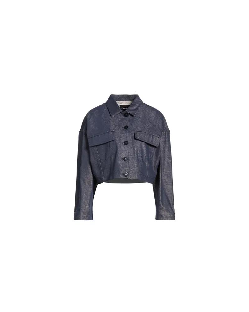 Giorgio Armani JACKEN & MÄNTEL - Jeansjacken/Mäntelauf YOOX.COM Blau