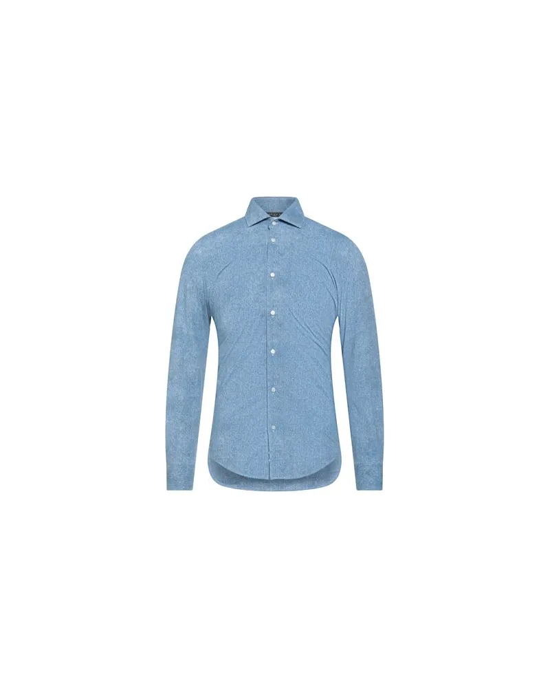 Brian Dales TOPS - Hemdenauf YOOX.COM Blau