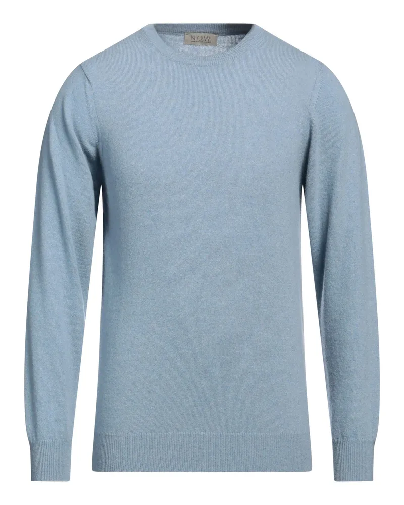 N.O.W. Andrea Rosati Cashmere Pullover Himmelblau