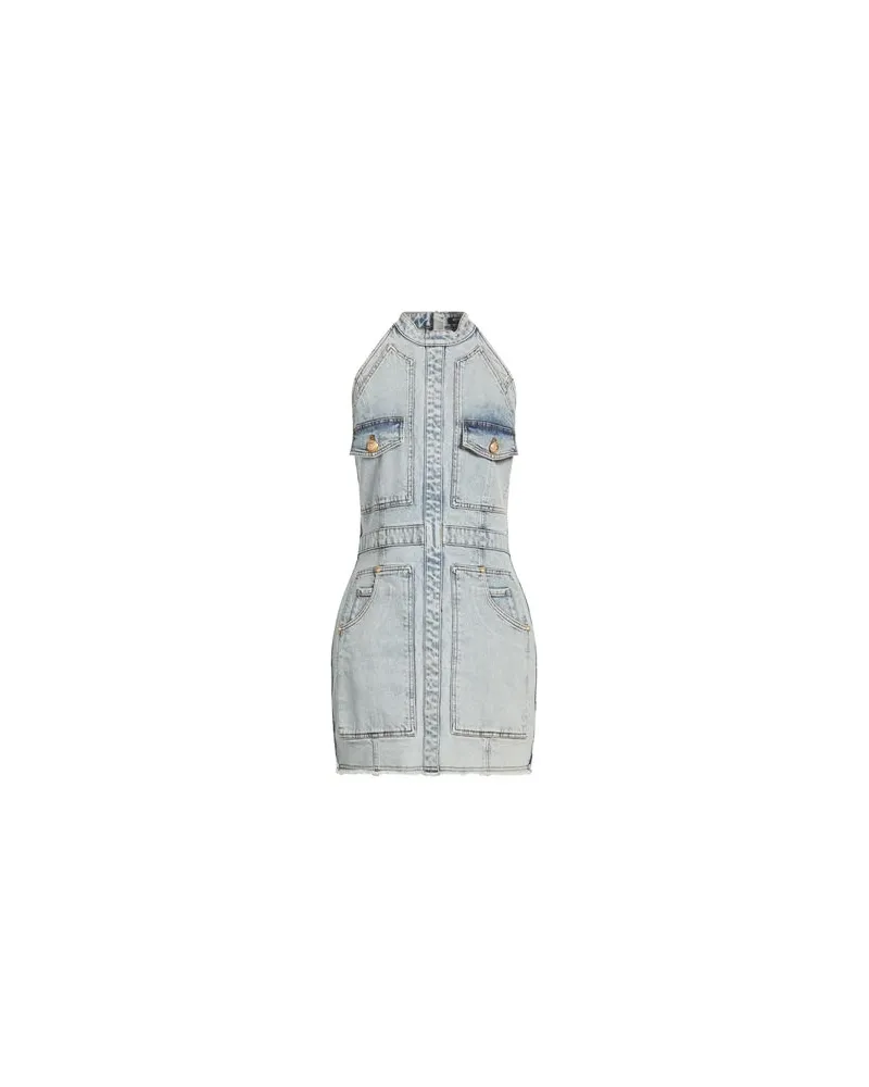 Balmain KLEIDER - Mini-Kleiderauf YOOX.COM Blau