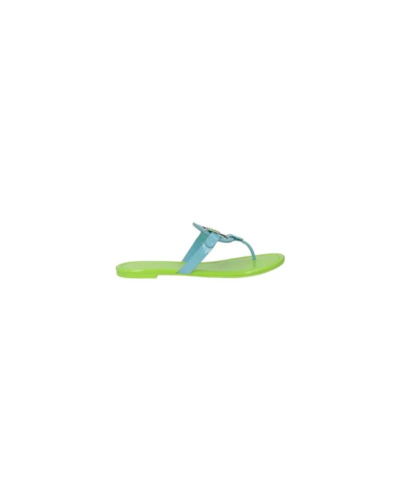 Tory Burch X BONBON - SCHUHE - Zehentrennerauf YOOX.COM Tūrkis