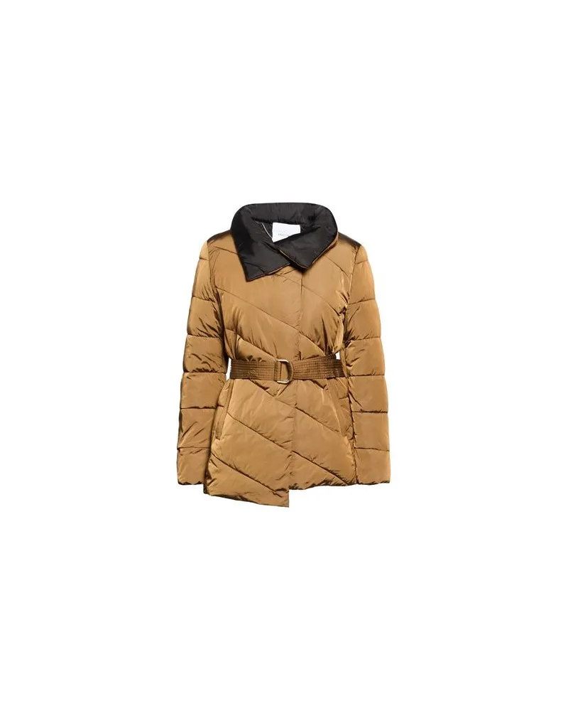 Fracomina JACKEN & MÄNTEL - Pufferjacken & Daunenjackenauf YOOX.COM Kamel