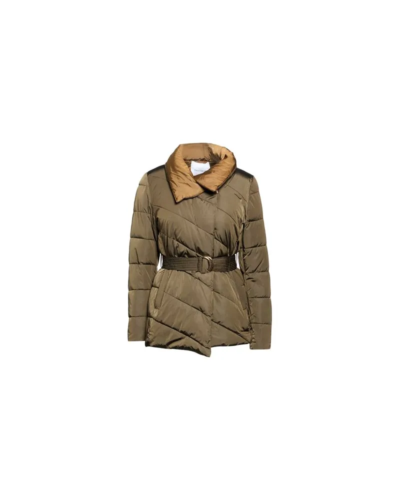 Fracomina JACKEN & MÄNTEL - Pufferjacken & Daunenjackenauf YOOX.COM Militärgrün