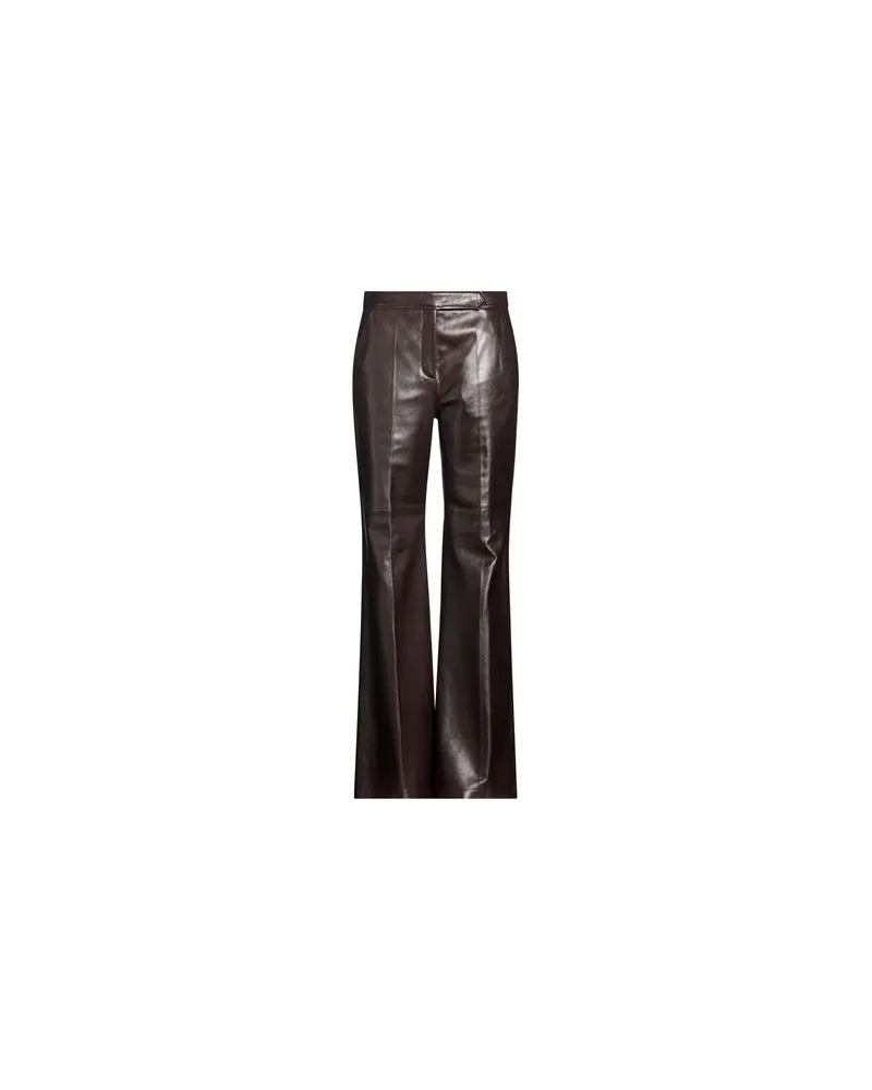 Dorothee Schumacher HOSEN & RÖCKE - Hosenauf YOOX.COM Dunkelbraun
