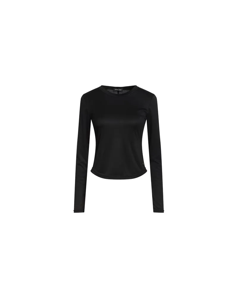 Anine Bing TOPS - T-shirtsauf YOOX.COM Schwarz