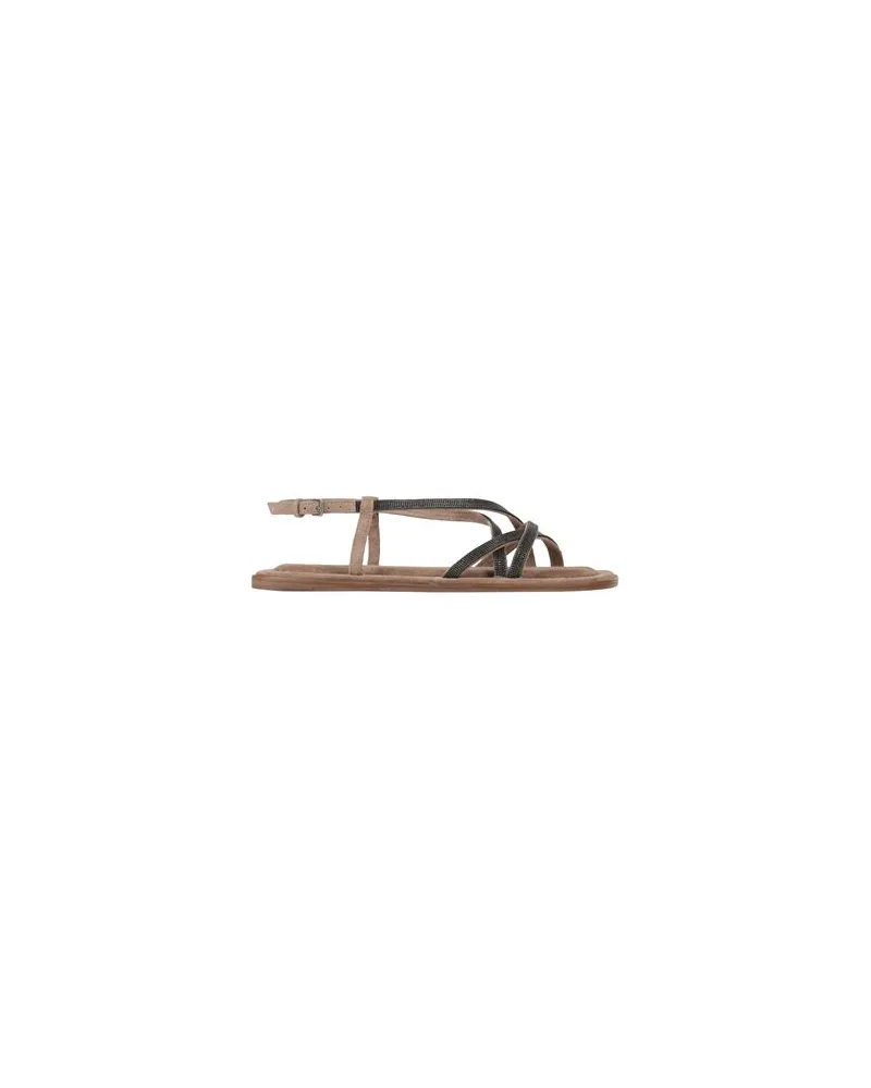 Brunello Cucinelli SCHUHE - Sandalenauf YOOX.COM Sand
