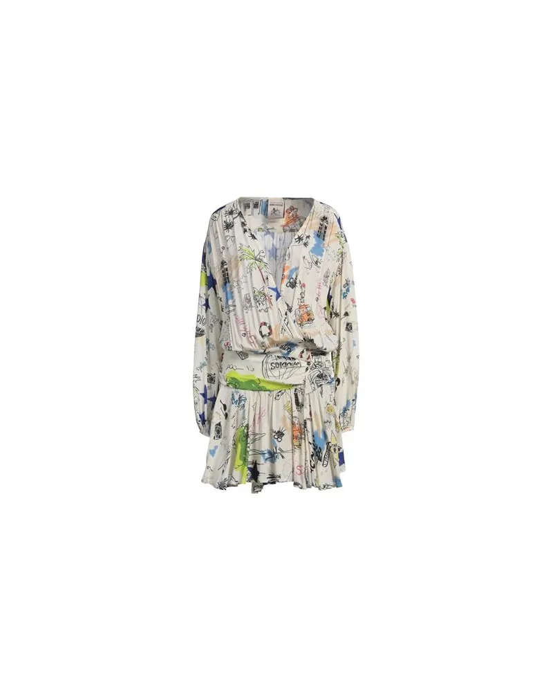 Semicouture KLEIDER - Mini-Kleiderauf YOOX.COM Elfenbein