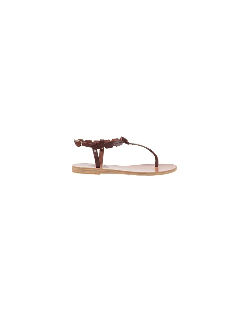 Ancient Greek Sandals SCHUHE - Zehentrennerauf YOOX.COM Dunkelbraun