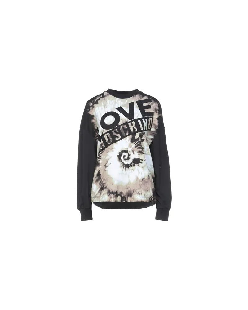 Moschino TOPS - Sweatshirtsauf YOOX.COM Schwarz