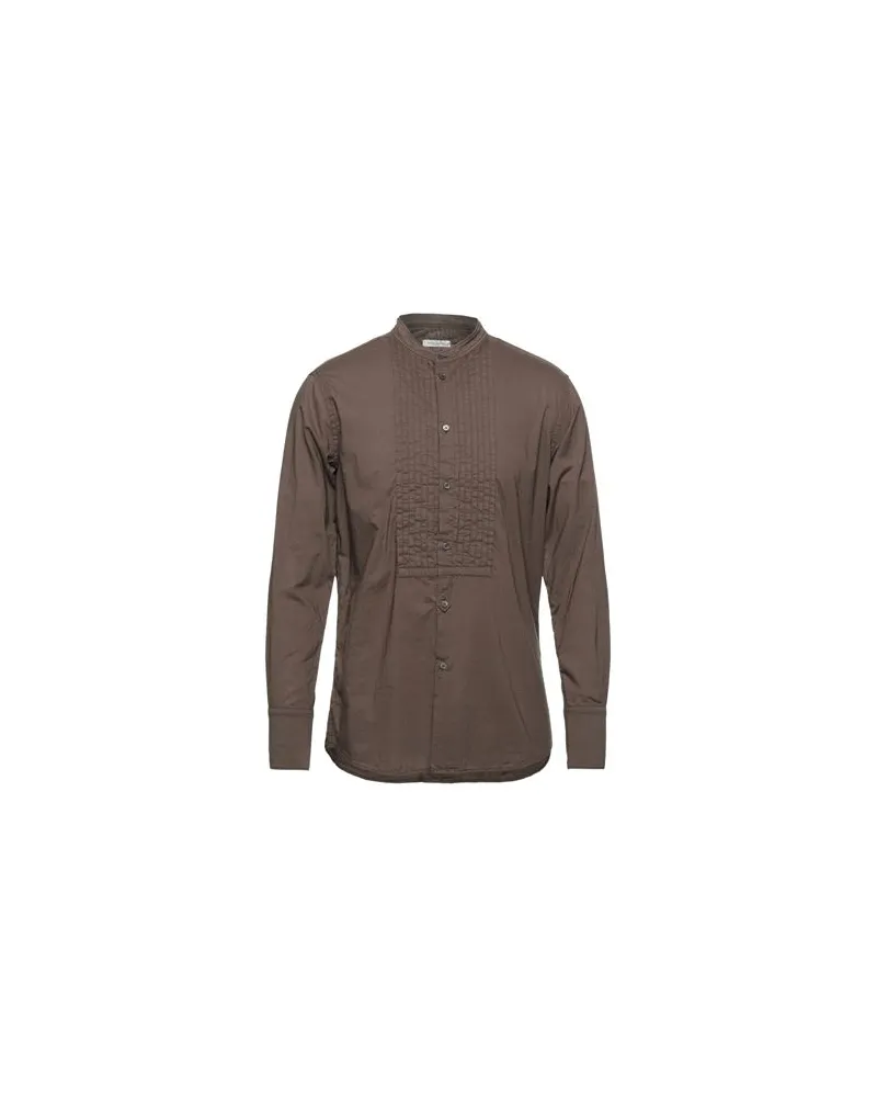 Paolo Pecora Milano TOPS - Hemdenauf YOOX.COM Braun