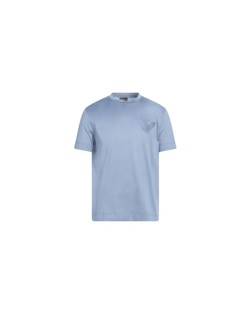 Emporio Armani TOPS - T-shirtsauf YOOX.COM Taubenblau