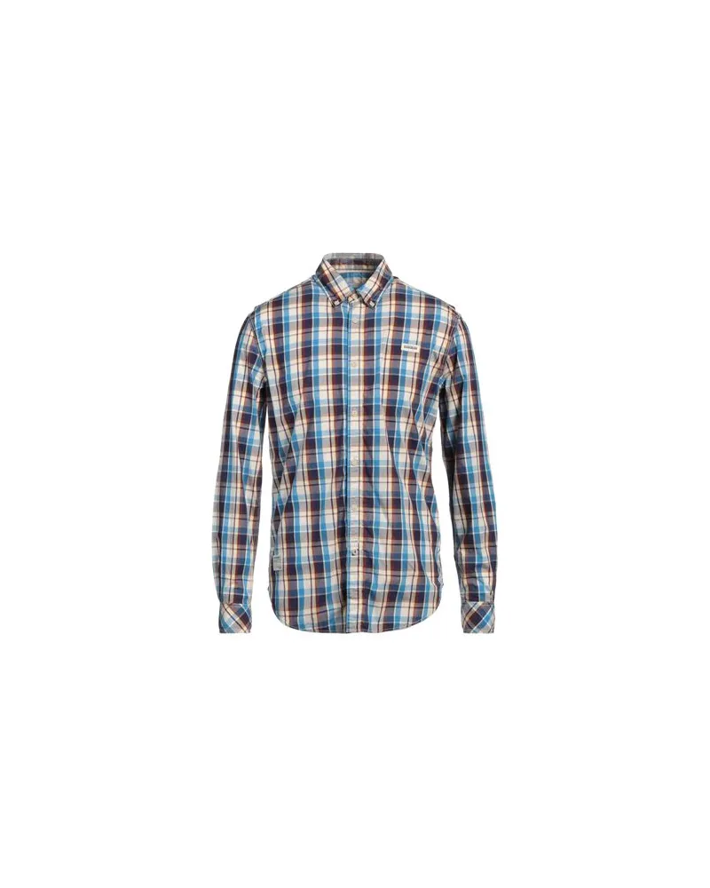 Napapijri TOPS - Hemdenauf YOOX.COM Azurblau
