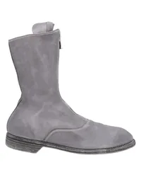 GUIDI Stiefelette Grau