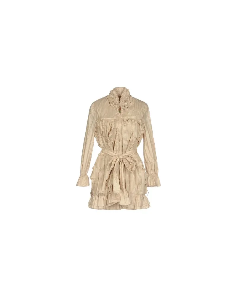 Ermanno Scervino JACKEN & MÄNTEL - Jacken, Mäntel & Trenchcoatsauf YOOX.COM Beige